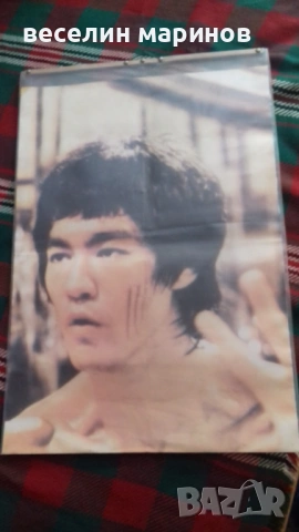 Продавам двоен плакат на Брусли, снимка 3 - Картини - 54266837