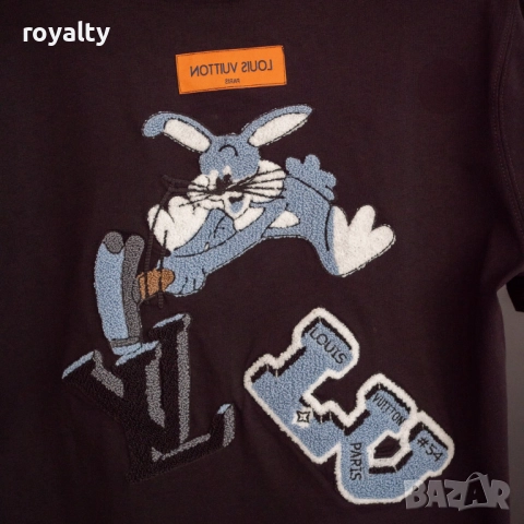 Louis Vuitton Мъжка Черна Тениска РАЗПРОДАЖБА🔥, снимка 6 - Тениски - 52227993