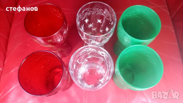 Чаши Кока Кола, новогодишни, цветни, снимка 7 - Чаши - 50688572