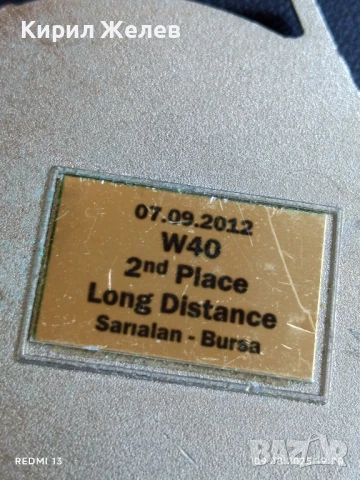Медал от ЮГОИЗТОЧНО ЕВРОПЕЙСКО ПЪРВЕНСТВО ПО ОРИЕНТИРАНЕ 38587, снимка 6 - Антикварни и старинни предмети - 51310749