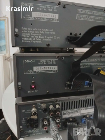 Denon udra-90 ucd-90 udr-90 CD касетен дек усилвател, снимка 6 - Ресийвъри, усилватели, смесителни пултове - 54092949
