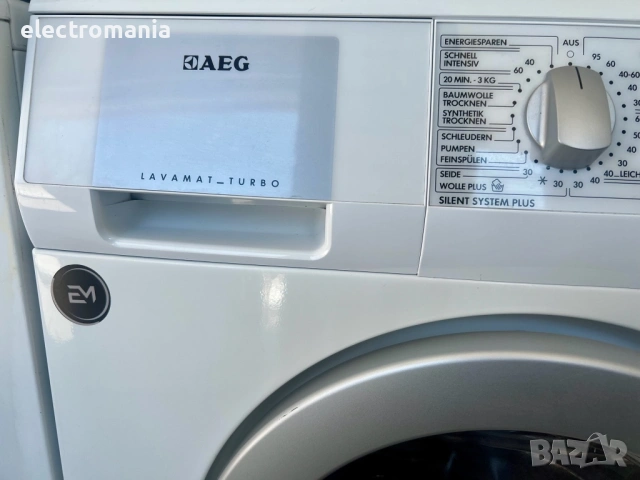 пералня със сушилня AEG SilentSystemPlus 16850 A3 7+5кг, снимка 4 - Перални - 54103446