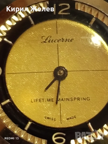 Марков дамски часовник колие LUCERNE SWISS MADE стил и класа за ЦЕНИТЕЛИ 51451, снимка 2 - Дамски - 52376645