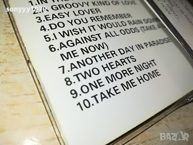 PHIL COLLINS КАСЕТА 1411221622, снимка 14 - Аудио касети - 38670206