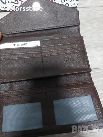 Кафяв портфейл Guess/SG59p, снимка 5 - Портфейли, портмонета - 51739941