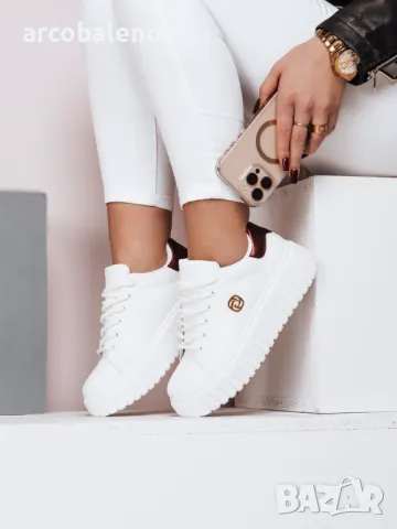 MODISHE Дамски кецове на платформа, 2цвята , снимка 2 - Кецове - 48899591