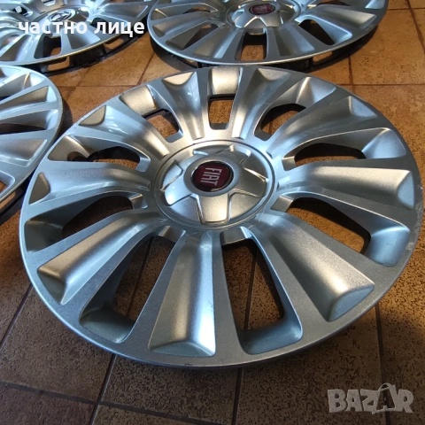 Фиат оригинални тасове 16 цола, снимка 2 - Гуми и джанти - 54256949