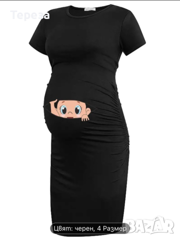 Дамски рокли за бременни, снимка 3 - Дрехи за бременни - 44739964