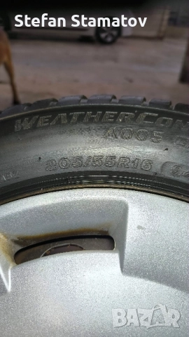 205/55/16 4бр. гуми с джанти и тасове 5х112, снимка 7 - Гуми и джанти - 51978335