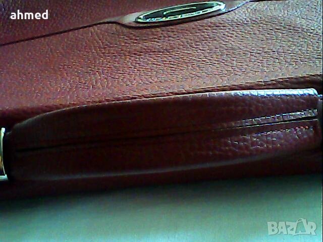 красива маркова естествена кожена 4анта lankacter frenska, снимка 4 - Чанти - 42734205