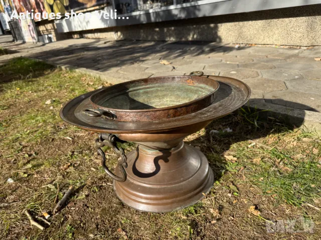 Стар меден мангал №6141, снимка 1