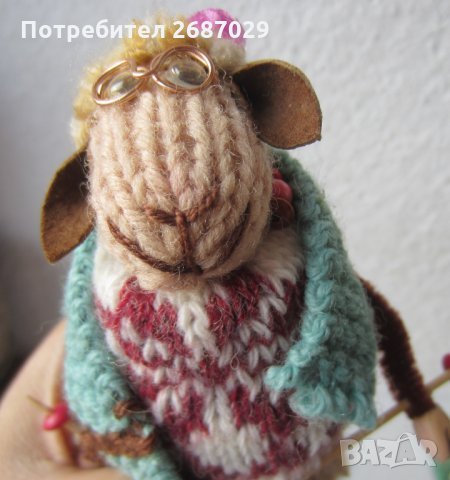 плетена овца и играчка която блее, снимка 3 - Други - 31490069