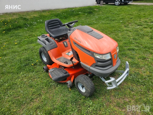 ТРАКТОРНА КОСАЧКА HUSQVARNA 21.КОНЯ. ПЕРФЕКТНА , снимка 15 - Градинска техника - 54295792