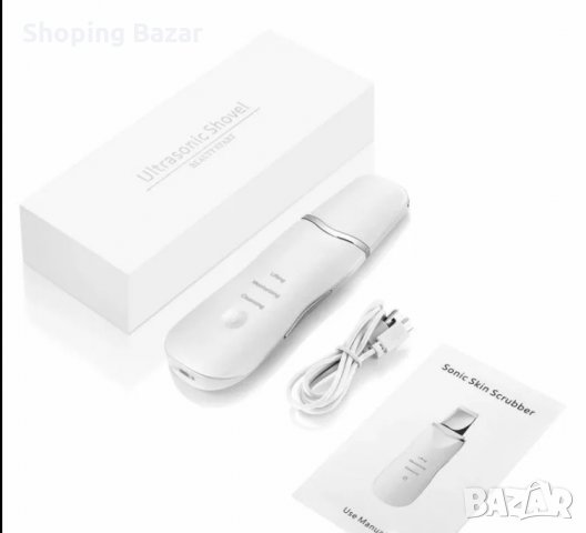 Ултразвукова шпатула за лице – 3в1/ Подмладяване и овлажняване на кожата, снимка 1