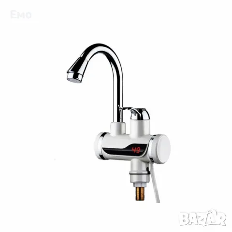 Смесител с проточен бойлер, за плот,  3000W + дисплей, снимка 2 - Смесители - 47766985