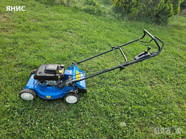 САМОХОДНА КОСАЧКА KAWASAKI JAPAN ПЕРФЕКТНА , снимка 4 - Градинска техника - 50635423