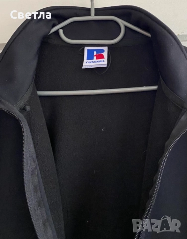 Суичър/Яке 1.RusseLL,водотоплоустойчиво,качулка-18лв и 2.Шубка от естествена,телешка кожа-набук,30лв, снимка 3 - Суичъри - 51532128