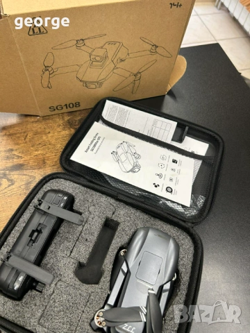 Дрон XMART FOLDING GPS SG108, снимка 8 - Дронове и аксесоари - 54038168