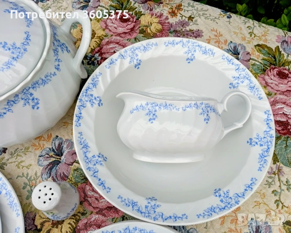 Български,порцеланов сервиз за хранене , снимка 8 - Сервизи - 54200908