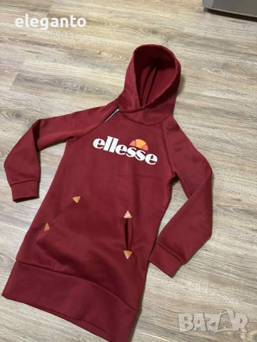 Дамска туника Ellesse Semi Palla Logo Hoodie Dress , М размер, снимка 3 - Спортни екипи - 53204565