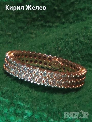 СКЪПОЦЕНЕН ДИЗАЙНЕРСКИ СРЕБЪРЕН ФЕШЪН АРТ ПРЪСТЕН СРЕБРО 925 ХАЛКА с ЦИРКОНИ ЮВЕЛИРНА РАБОТА 27534, снимка 3 - Пръстени - 36866802