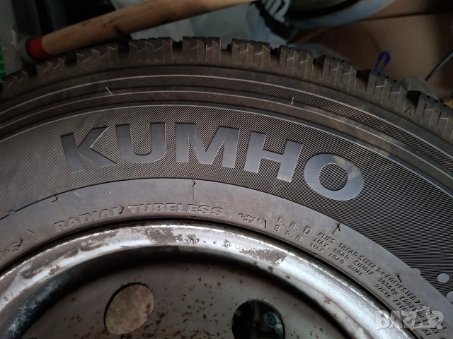 4бр. зимни гуми с джанти за бус, снимка 3 - Гуми и джанти - 52970481