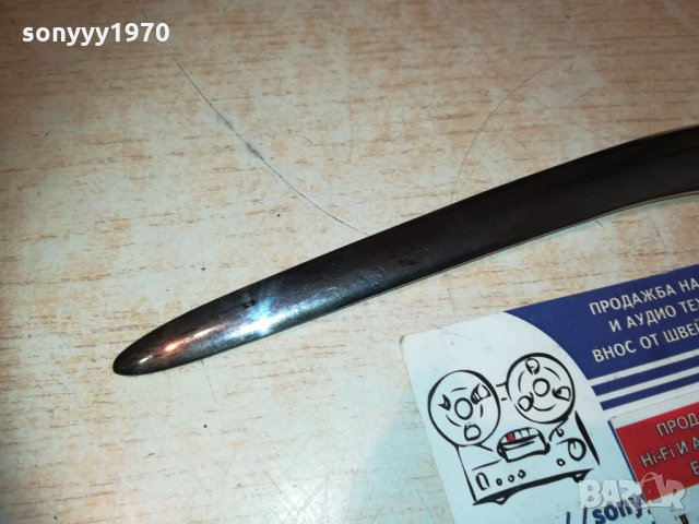 inoxx-22х3х1см масивен нож за писма 0512201839, снимка 9 - Колекции - 31026647