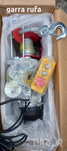 Лебедка електрическа телфер , снимка 6 - Други инструменти - 52721516