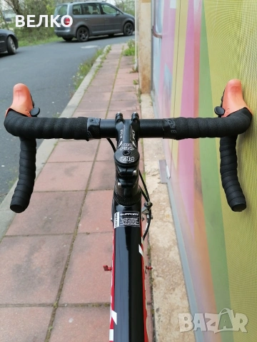 Шосеен велосипед Carvelo RS 3 - 28" , Carbon , 2x10 * 7кг , Full Campagnolo ,Като ново , снимка 7 - Велосипеди - 54205749