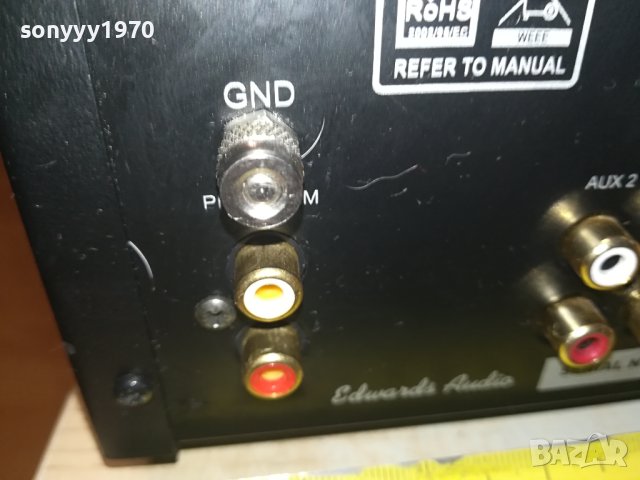 Edwards Audio C7 PREAMPLI-ВНОС GERMANY 1009230756LD2E, снимка 8 - Ресийвъри, усилватели, смесителни пултове - 42137910