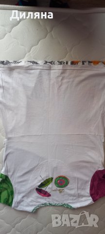Блузи с къс ръкав Desigual ХЛ, снимка 4 - Тениски - 39006593