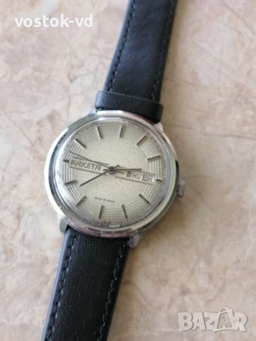 РАКЕТА-МЪЖКИ МЕХАНИЧЕН ЧАСОВНИК , снимка 11 - Антикварни и старинни предмети - 54335011