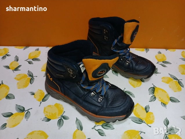 Fila кожени боти N 38 - 15 лв, снимка 2 - Дамски боти - 51852411