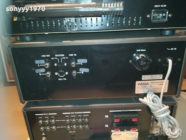 wega hifi-tuner & deck & ampli-внос швеицария, снимка 13 - Ресийвъри, усилватели, смесителни пултове - 29554892