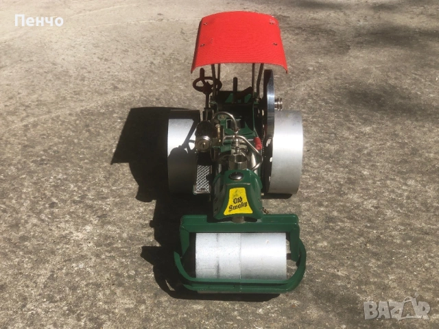 стара метална, парна играчка ВАЛЯК - MADE IN WESTERN - GERMANY - 1950/60г., снимка 5 - Антикварни и старинни предмети - 46785536