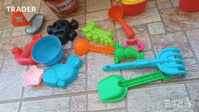 плажни кофички играчки за пясък фигурки лопатки търмък, снимка 7 - Други - 33731128