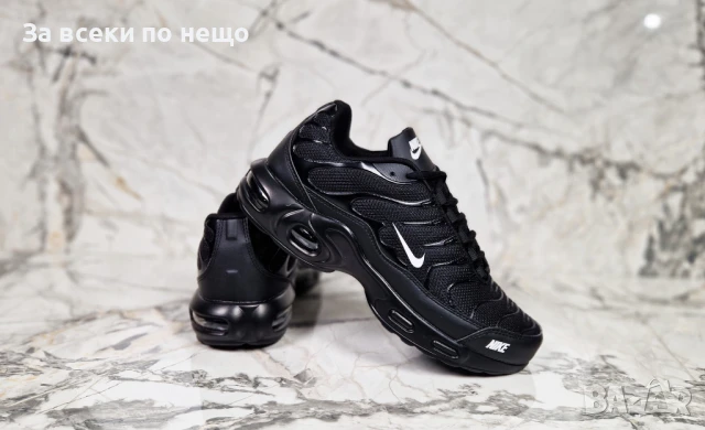 Nike Мъжки Черни Маратонки👟Мъжки Спортни Обувки В Черен Найк Код P670, снимка 2 - Маратонки - 50579061
