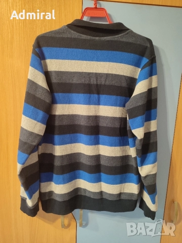 Оригинална мъжка раирана блуза Lacoste , снимка 7 - Блузи - 52100291