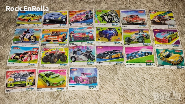 TURBO картинки, непълни серии ! , снимка 13 - Колекции - 53931079