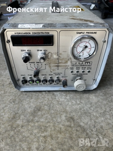 Професионален анализатор на въглеводороди J.U.M. Engineering J-900 Heated FID