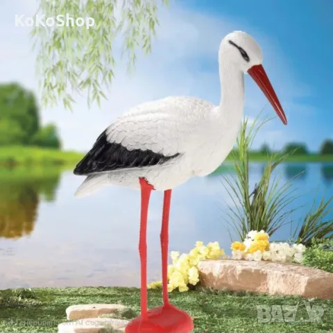 Щъркел-79 см./Декоративен щъркел/щъркел