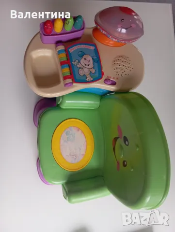 Музикално образователно столче на български език Fisher Price , снимка 3 - Образователни игри - 49153851