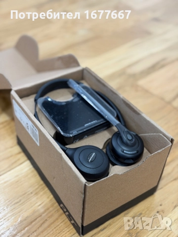 Plantronics CS520 Binaural Wireless Headset System Слушалки Конферентни, снимка 2 - Слушалки и портативни колонки - 52942137