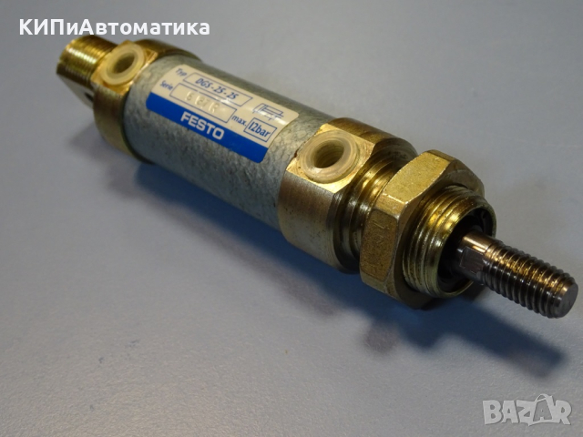 Пневматичен цилиндър Festo DGS 25-25 double acting pneumatic cylinder, снимка 4 - Резервни части за машини - 44602639