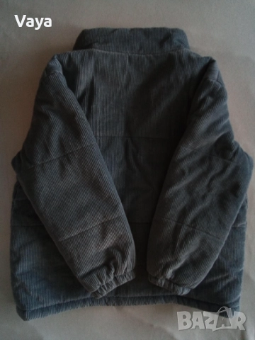 Детско джинсово синьо-сиво яке Reserved, размер 140, снимка 2 - Детски якета и елеци - 51696583