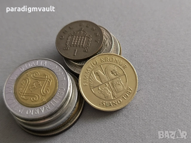 Mонета - Исландия - 50 крони | 1987г., снимка 2 - Нумизматика и бонистика - 53307177