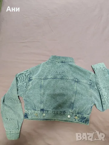 Късо дънково яке PULL BEAR , снимка 6 - Якета - 56504059