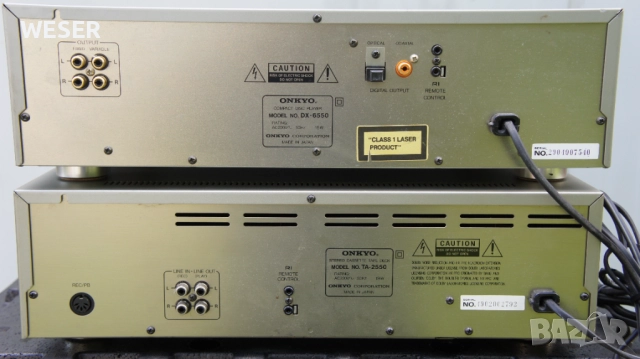ONKYO ---TA2550---DX6550, снимка 8 - Декове - 52075407