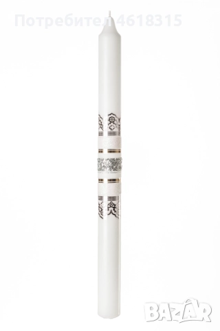 О'Candles Ритуална Бутикова Свещ За Кръщене, Сватба, Причастие, снимка 3 - Декорация за дома - 51999377