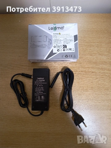 Захранващ адаптер (AC Adapter) LEDMO 12V 5A, модел HTY-1200500.